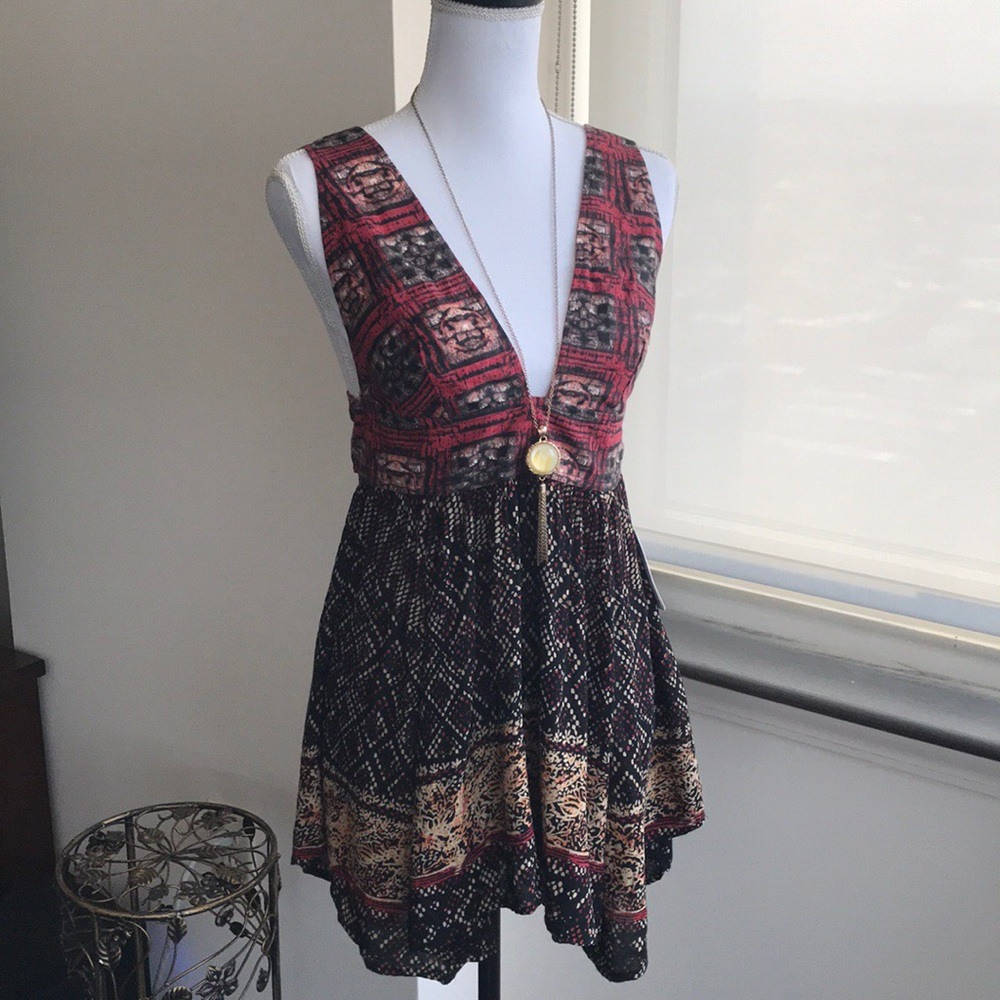 NWT Free People Boho Tunic/Mini Dress